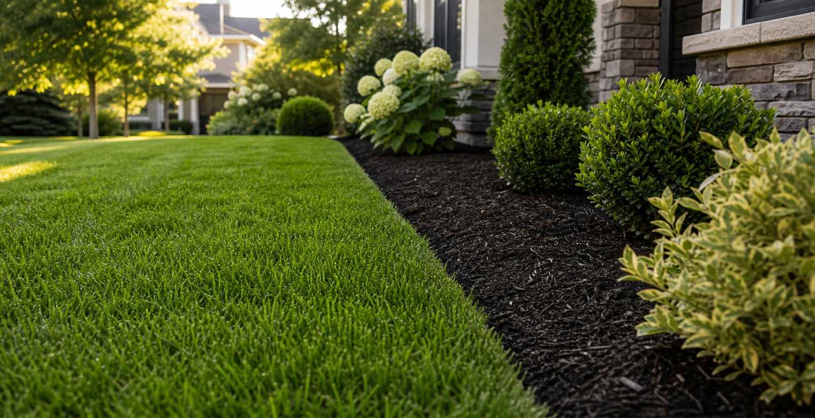 Mulch edge project